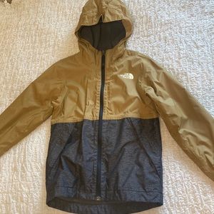 The North Face Boys Warm Storm rain jacket size 7/8